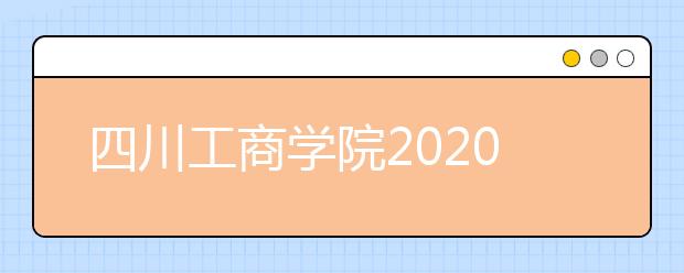 四川工商学院2020年艺术类专业校考安排