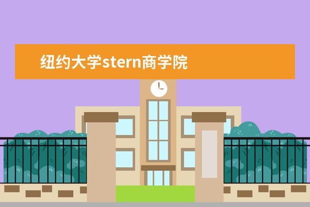 纽约大学stern商学院