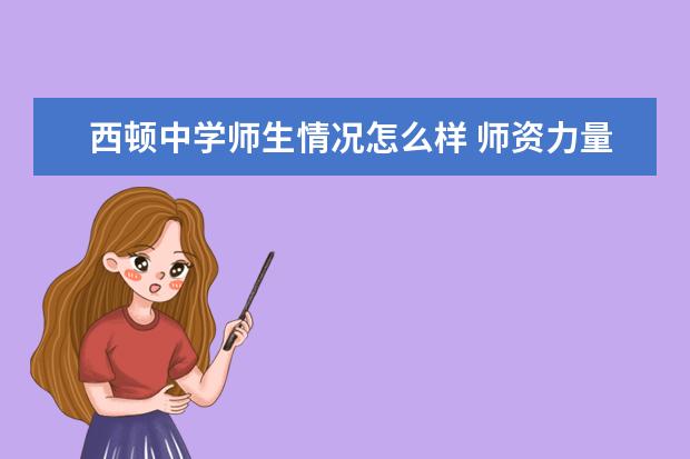西顿中学师生情况怎么样 师资力量如何