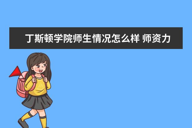 丁斯顿学院师生情况怎么样 师资力量如何