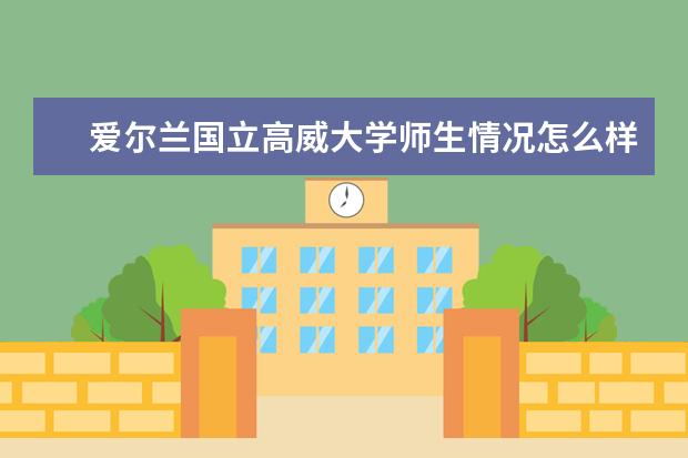 爱尔兰国立高威大学师生情况怎么样 师资力量如何