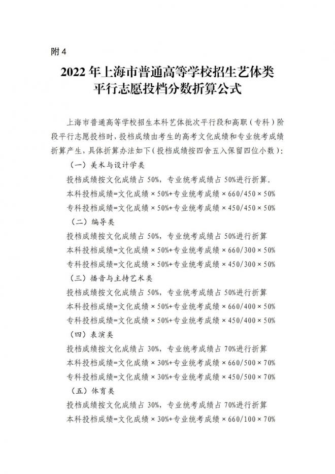2022年上海市普通高等学校招生志愿填报与投档录取实施办法 2022年上海市普通高等学校招生志愿填报与投档录取实施办法