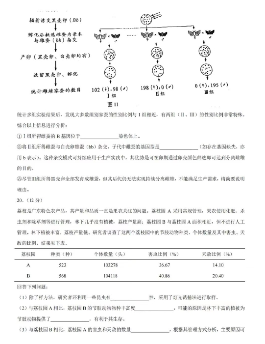 <a href='' style='border-bottom: 1px dashed #A4672E;' class='infolink' target='_blank'>2022高考</a>生物真题及参考答案(广东卷)