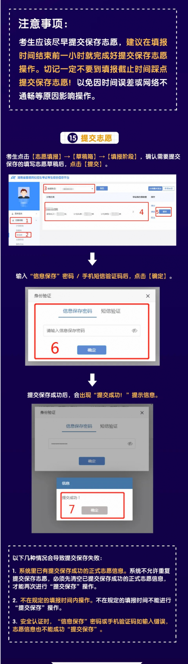 2022年湖南高考志愿填报系统操作指南（WEB版）