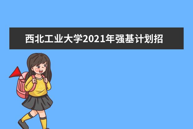 西北工业大学2021年强基计划招生简章发布