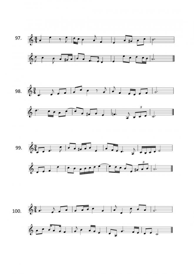 2020年湖南音乐统考视唱考试曲目 2020年湖南音乐统考视唱考试曲目