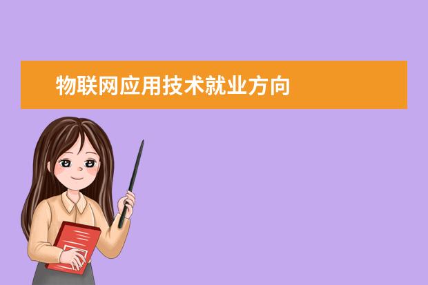 物联网应用技术就业方向