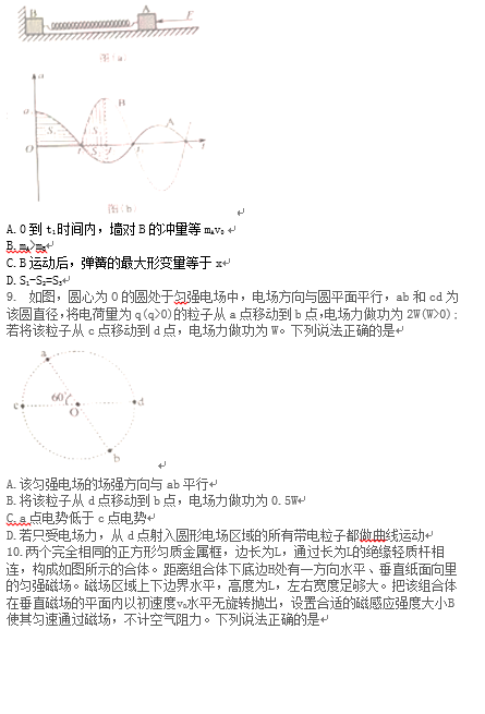 2021年高考物理真题及参考答案(新高考湖南卷) 2021年高考物理真题及参考答案(新高考湖南卷)