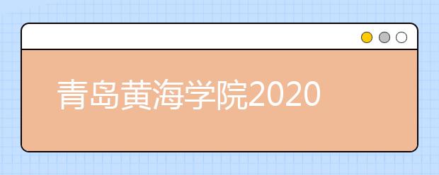 青岛黄海学院2020年艺术类和空乘类专业录取规则