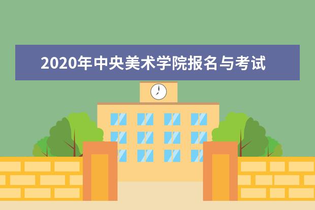 2020年中央美术学院报名与考试时间