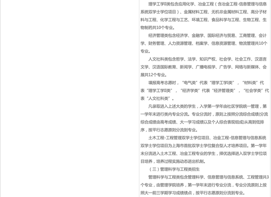 2021年上海大学发布本科招生章程 2021年上海大学发布本科招生章程