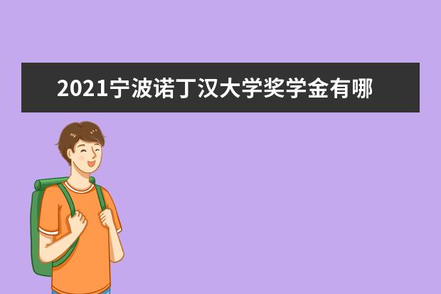 2021宁波诺丁汉大学奖学金有哪些 奖学金一般多少钱?