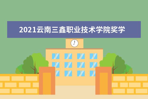 2021云南三鑫职业技术学院奖学金有哪些 奖学金一般多少钱?