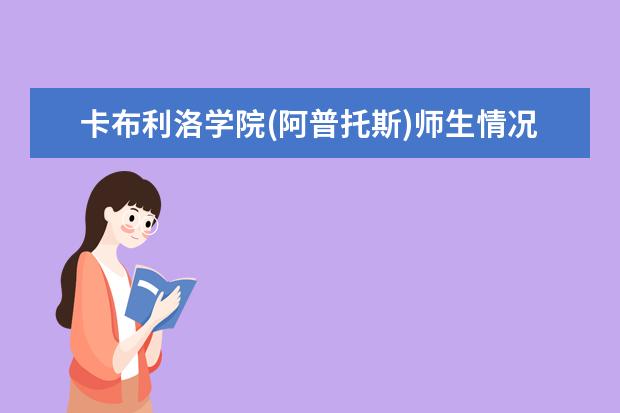 卡布利洛学院(阿普托斯)师生情况怎么样 师资力量如何