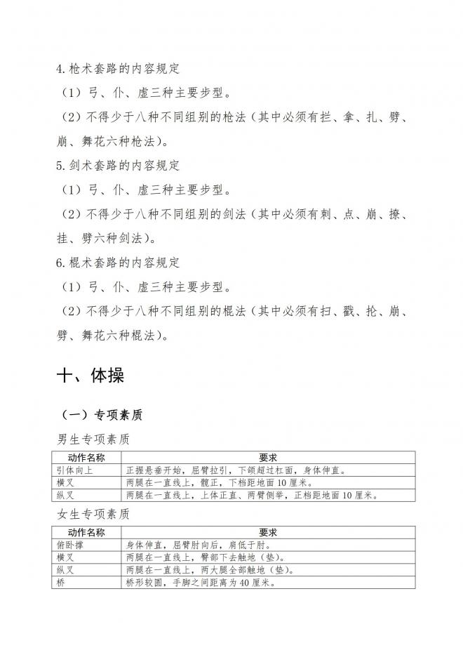 2022年浙江高招体育专业特招生和高水平运动队体育专项测试联考项目内容 2022年浙江高招体育专业特招生和高水平运动队体育专项测试联考项目内容