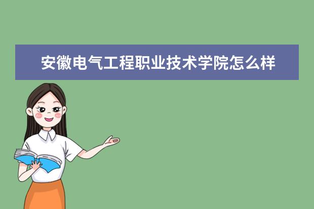 安徽电气工程职业技术学院怎么样 安徽电气工程职业技术学院简介