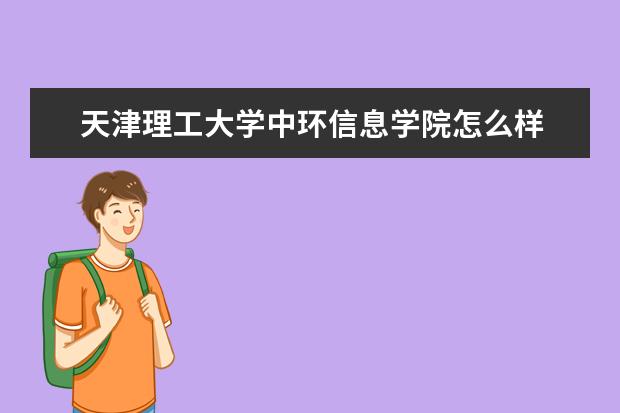 天津理工大学中环信息学院怎么样 天津理工大学中环信息学院简介
